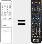 T&eacute;l&eacute;commande pour remplacer TC 125 SL