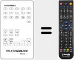 Télécommande pour remplacer TC 16 A