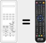 T&eacute;l&eacute;commande pour remplacer TC 30 E