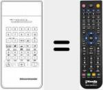 T&eacute;l&eacute;commande pour remplacer TC 360