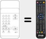 T&eacute;l&eacute;commande pour remplacer TC 110