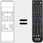 T&eacute;l&eacute;commande pour remplacer TC 142