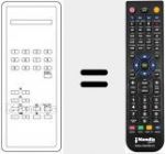 T&eacute;l&eacute;commande pour remplacer TC 30 D