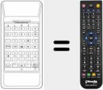 T&eacute;l&eacute;commande pour remplacer TC 560