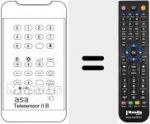 T&eacute;l&eacute;commande pour remplacer TELESENSOR IIB