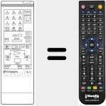 T&eacute;l&eacute;commande pour remplacer TEL 12