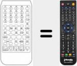 T&eacute;l&eacute;commande pour remplacer TELECOMPUTER 99-32 S