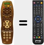 T&eacute;l&eacute;commande pour remplacer TL 15