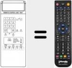 T&eacute;l&eacute;commande pour remplacer TM 40