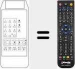 T&eacute;l&eacute;commande pour remplacer TP 859 R / N