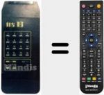 T&eacute;l&eacute;commande pour remplacer TRS 16 PROG