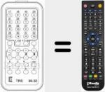 T&eacute;l&eacute;commande pour remplacer TRS 99 / 32