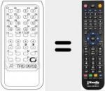 T&eacute;l&eacute;commande pour remplacer TRS 99 / 32