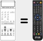 T&eacute;l&eacute;commande pour remplacer TS 40