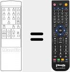 T&eacute;l&eacute;commande pour remplacer TVC OSD