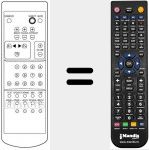 T&eacute;l&eacute;commande pour remplacer UKV 620