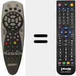 T&eacute;l&eacute;commande pour remplacer URC-60010-00