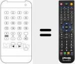 Télécommande pour remplacer US 16