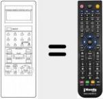T&eacute;l&eacute;commande pour remplacer VC 121 E