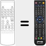 T&eacute;l&eacute;commande pour remplacer YK-3