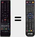 T&eacute;l&eacute;commande pour remplacer RC039