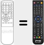 T&eacute;l&eacute;commande pour remplacer RC514A