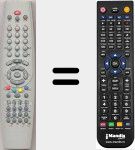 Télécommande pour remplacer RC5011