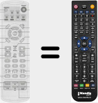 T&eacute;l&eacute;commande pour remplacer TTH-32 L