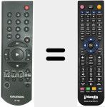 T&eacute;l&eacute;commande pour remplacer RP700 (720117130000)