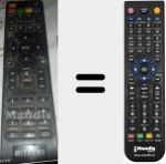 Télécommande pour remplacer 1 A 12 H