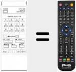 T&eacute;l&eacute;commande pour remplacer RC 85