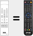 T&eacute;l&eacute;commande pour remplacer RC 505