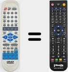 T&eacute;l&eacute;commande pour remplacer JX-2006A