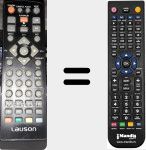 T&eacute;l&eacute;commande pour remplacer 1037