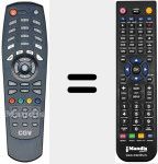 T&eacute;l&eacute;commande pour remplacer TP-014