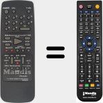 Télécommande pour remplacer 0766093070