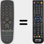 Télécommande pour remplacer 076N0GE010
