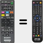 Télécommande pour remplacer RM-AMU141 (149001411)