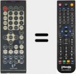 T&eacute;l&eacute;commande pour remplacer REMCON840