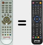 Télécommande pour remplacer CPM-702