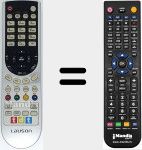 T&eacute;l&eacute;commande pour remplacer MD111