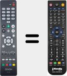 Télécommande pour remplacer RC-1226 (30701026000AD)