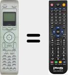 T&eacute;l&eacute;commande pour remplacer RM2000101 (313922864431)