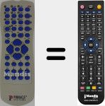 Télécommande pour remplacer PIN001 (313922886572)