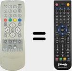 T&eacute;l&eacute;commande pour remplacer RC111312000