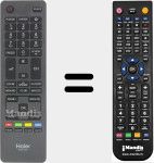 Télécommande pour remplacer HTR-A18H (398GRABD5NEHRQ)