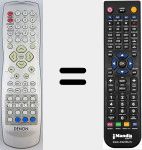 Télécommande pour remplacer RC901 (3990747001)