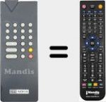 T&eacute;l&eacute;commande pour remplacer 56521353