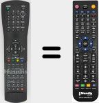Télécommande pour remplacer 6710V0007A