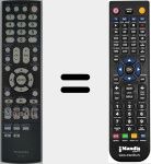Télécommande pour remplacer WC-SB1 (72799183)